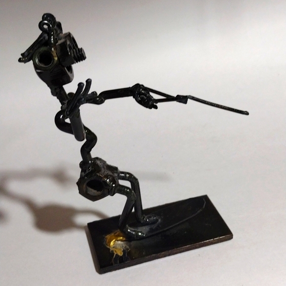 Metal Art Water Skier - Picture 5 of 6